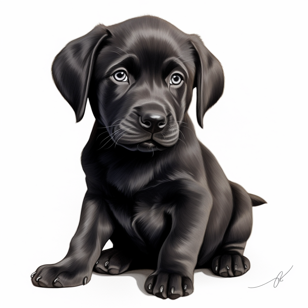 lab puppy cliparts