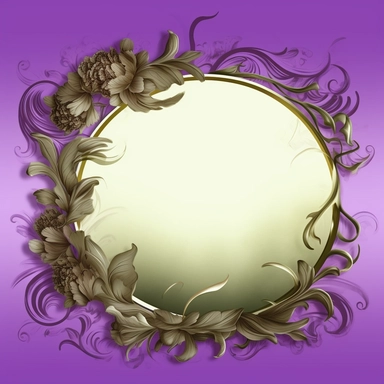 panoramic view, full view, the color purple, elegant, decorative, illustration clipart style, sharp focus, romantic, add beautiful purple peony accent, fantasy, centered, high detail, transparent background, adjust aspect ration to see full image, (--iw 10)