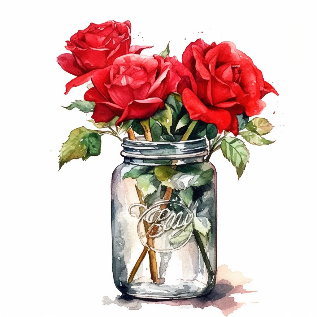 mason jar clip art