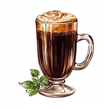 irish coffee clip art