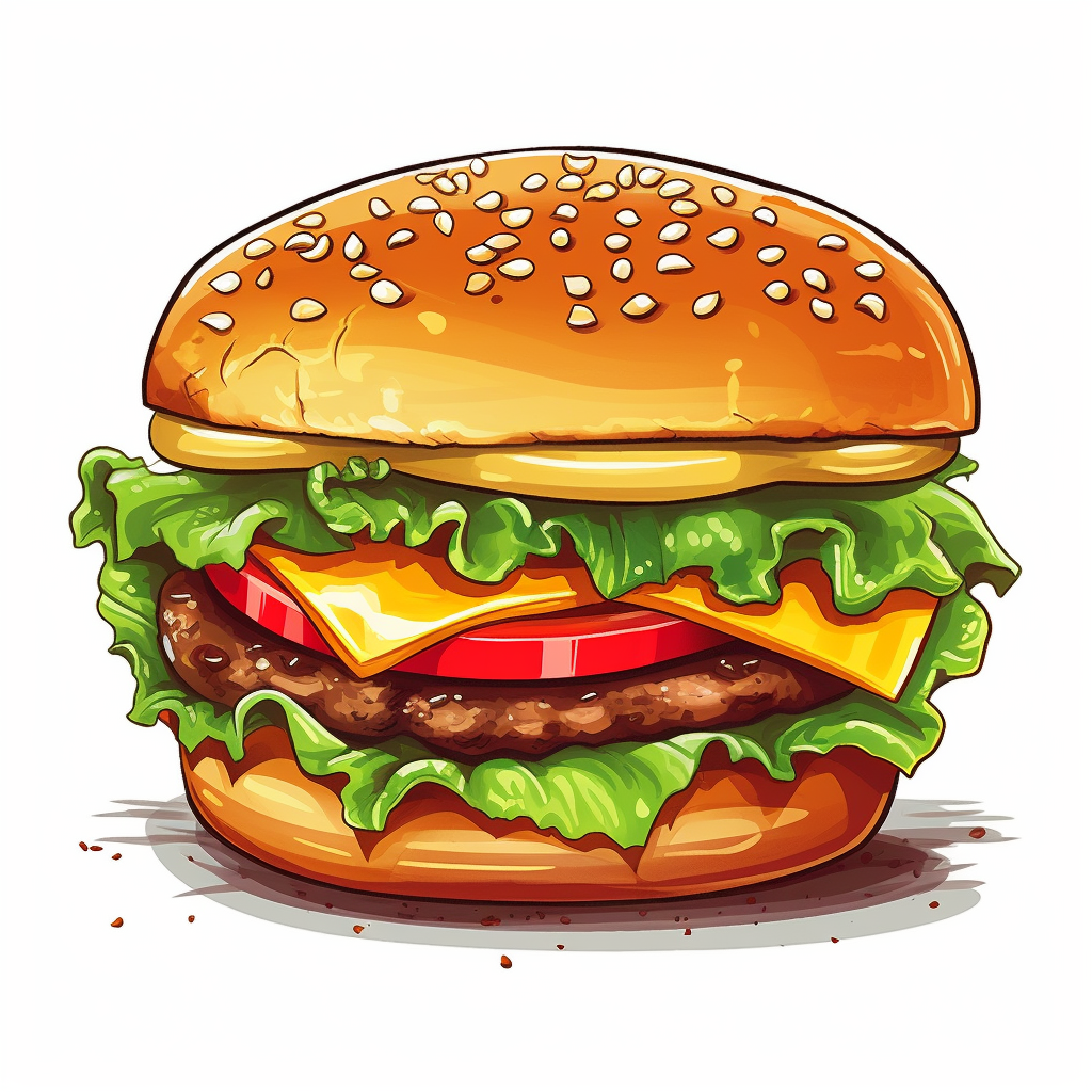 hamburger patty cliparts