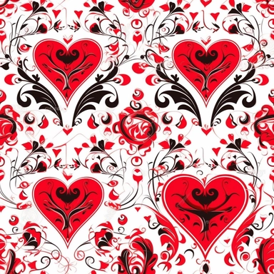 clipart hearts fancy
