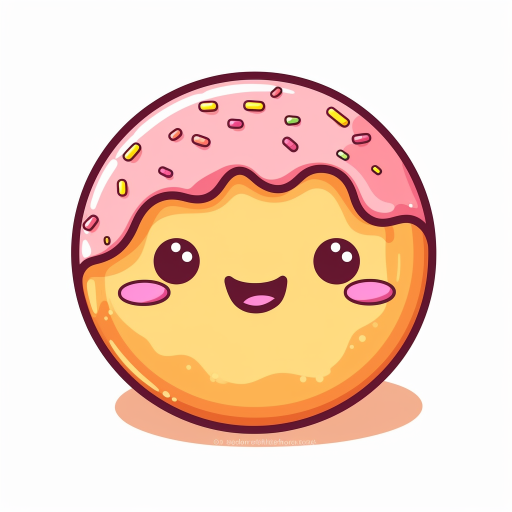 cute donut cliparts