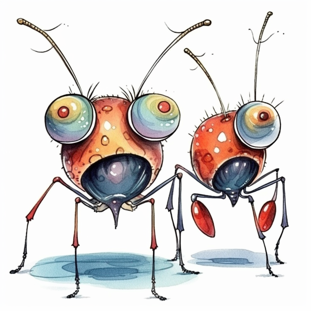 cartoon ants cliparts