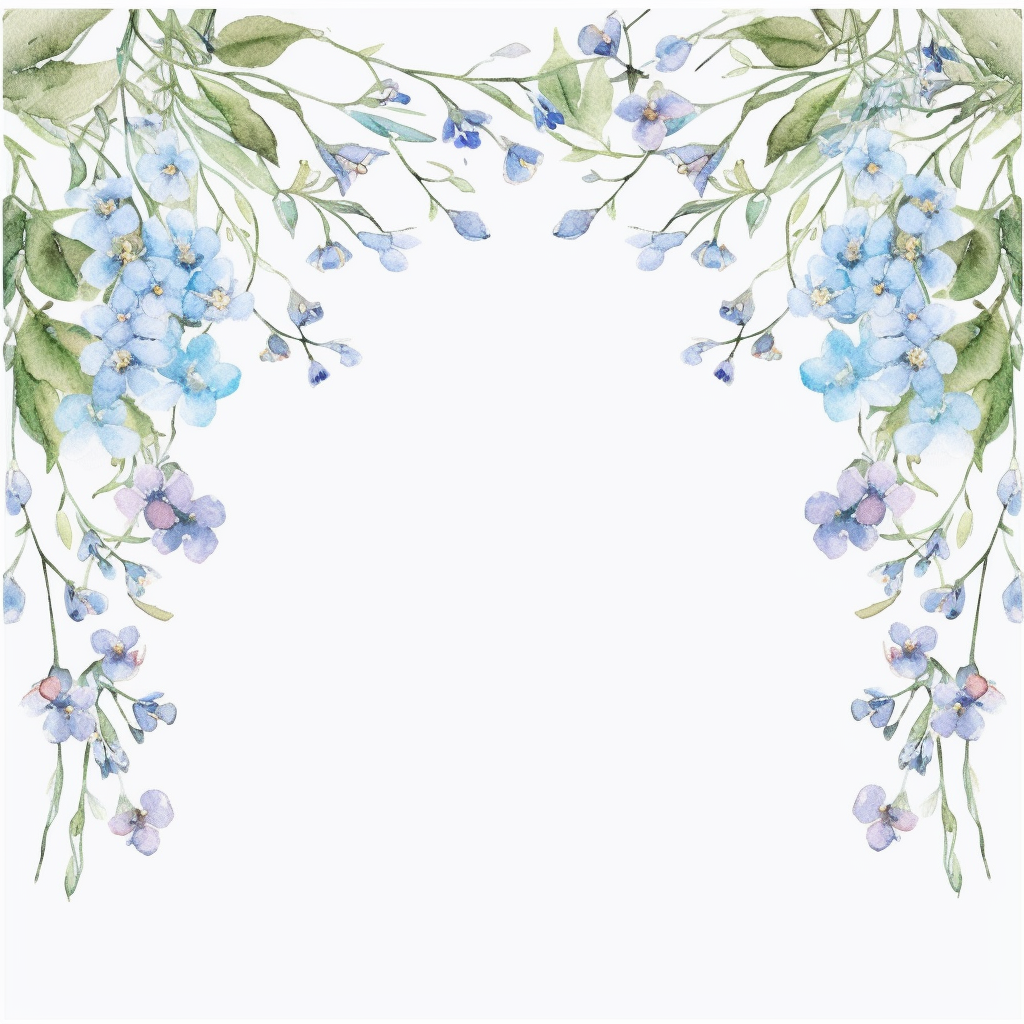 flower border clip art