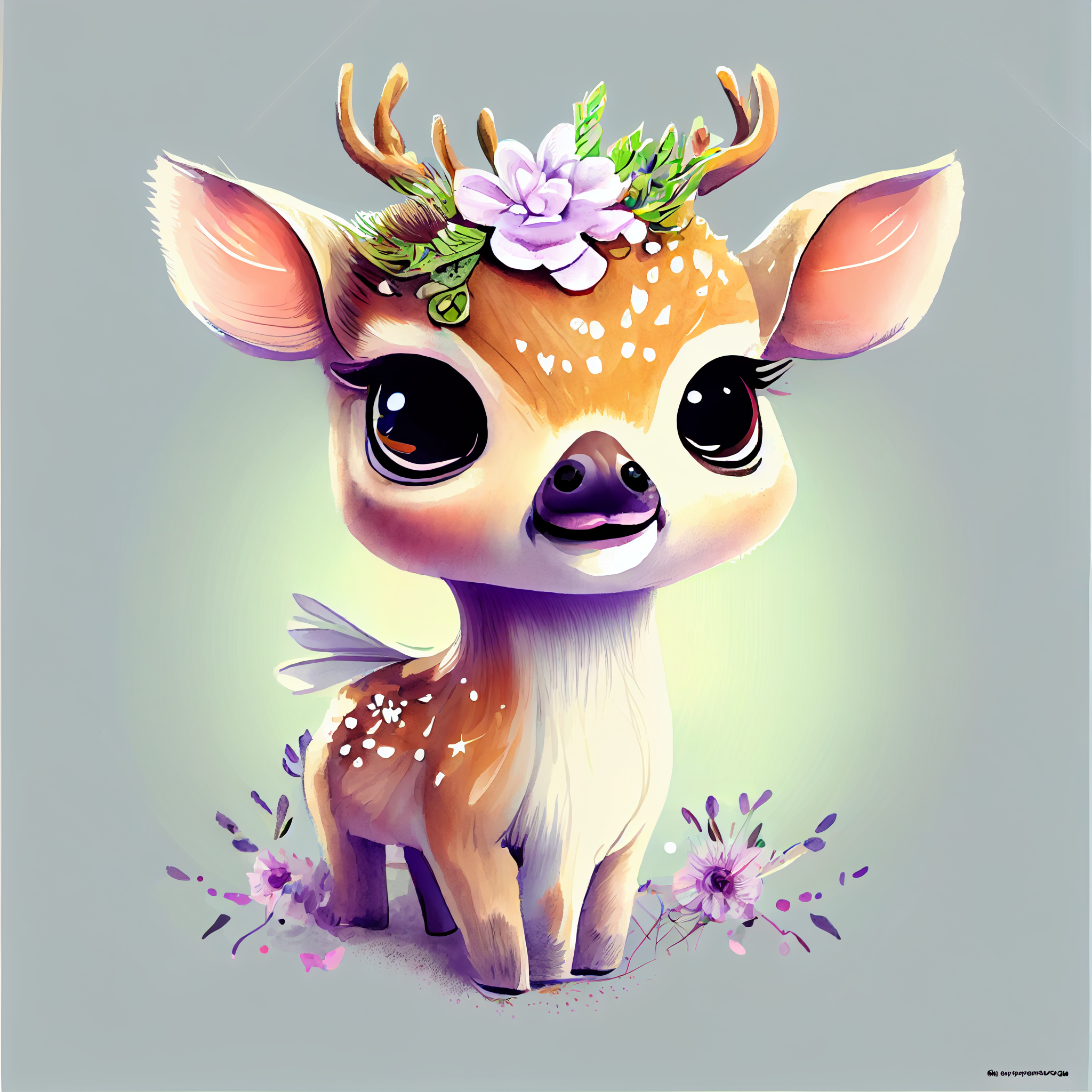 deer head clipart
