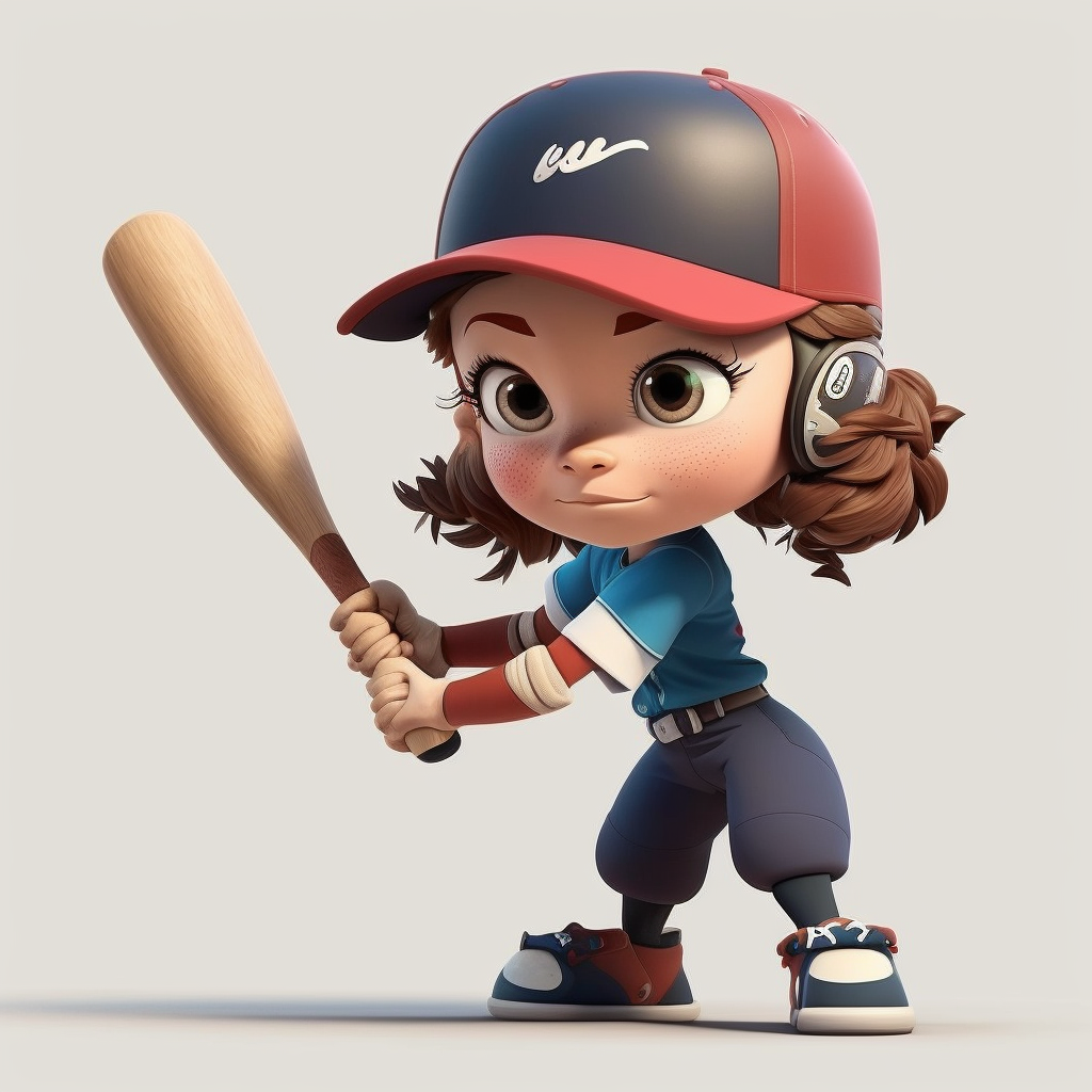 baseball character cliparts