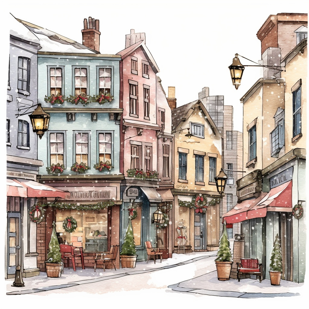 old town cliparts