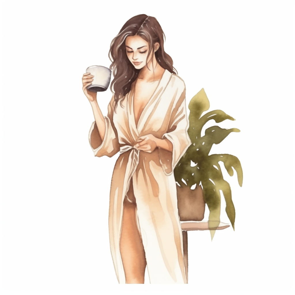 cliparts woman planting