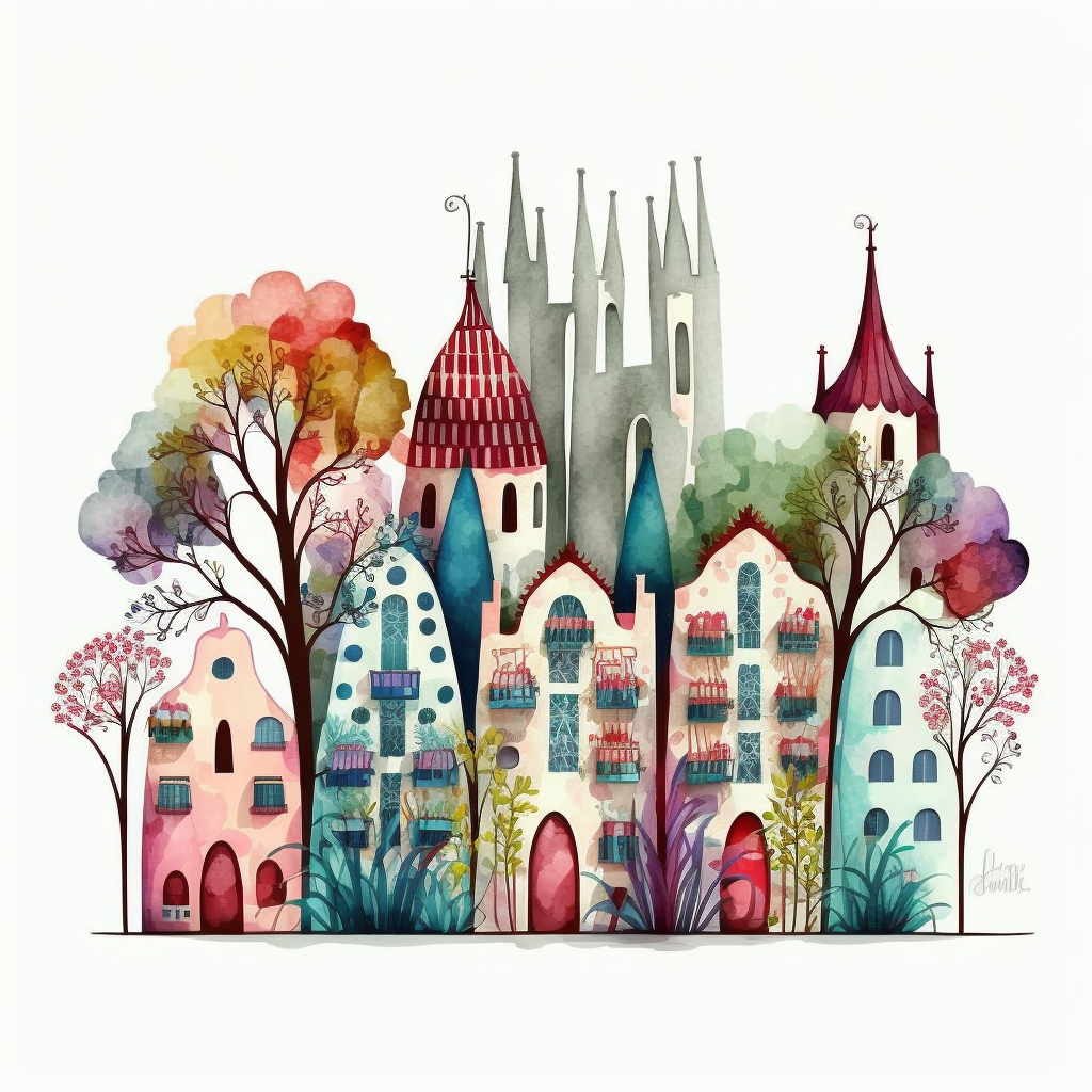 barcelona cliparts