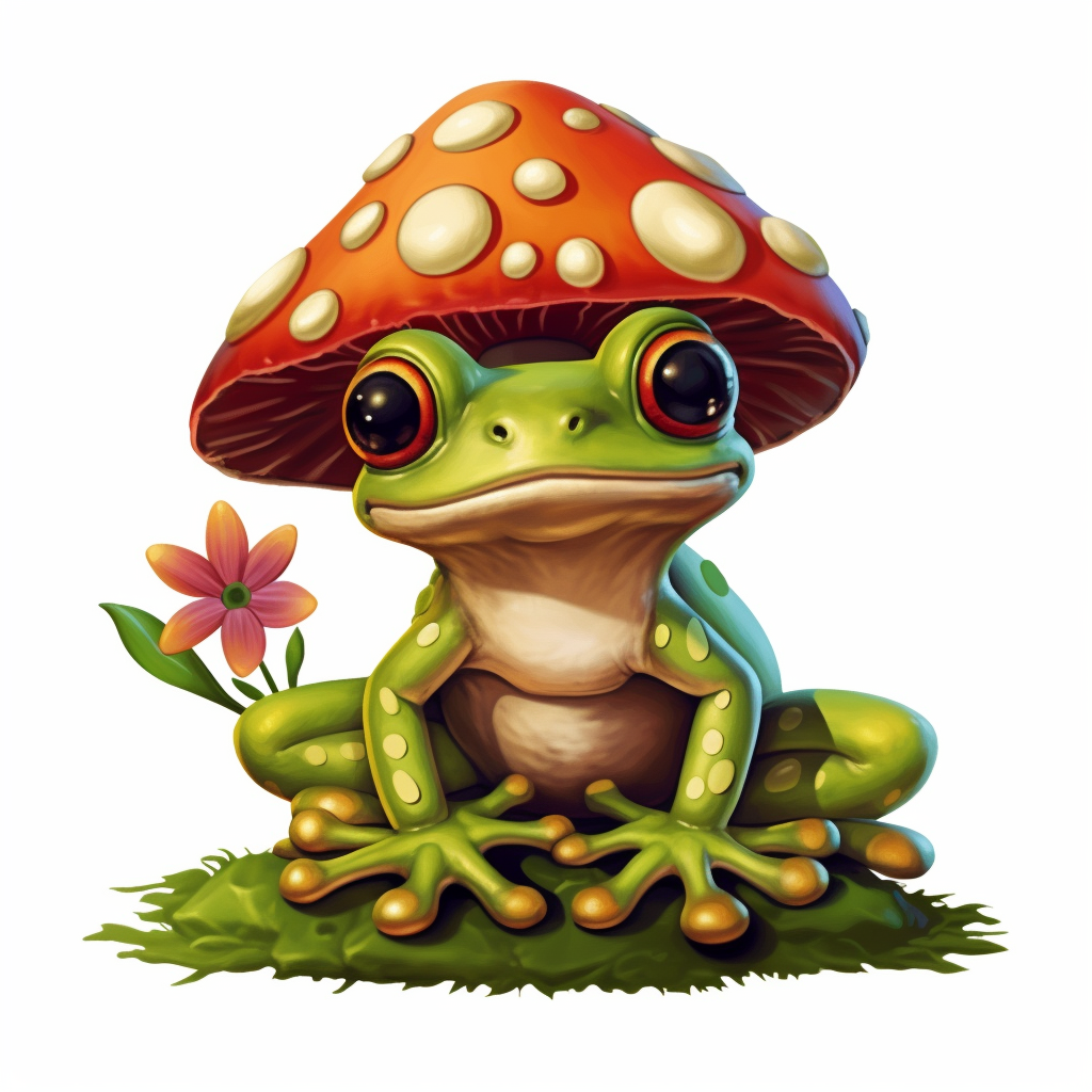 frog cartoon clipart