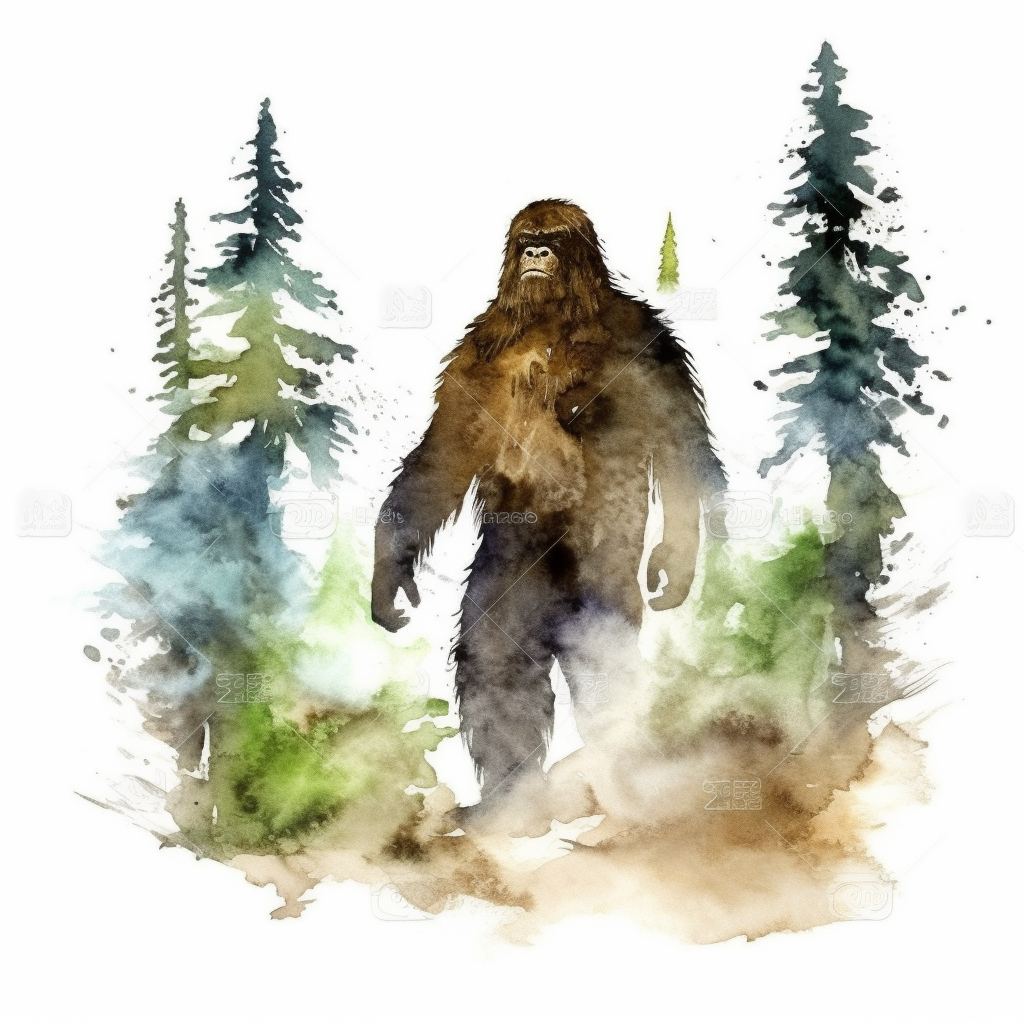 bigfoot cliparts