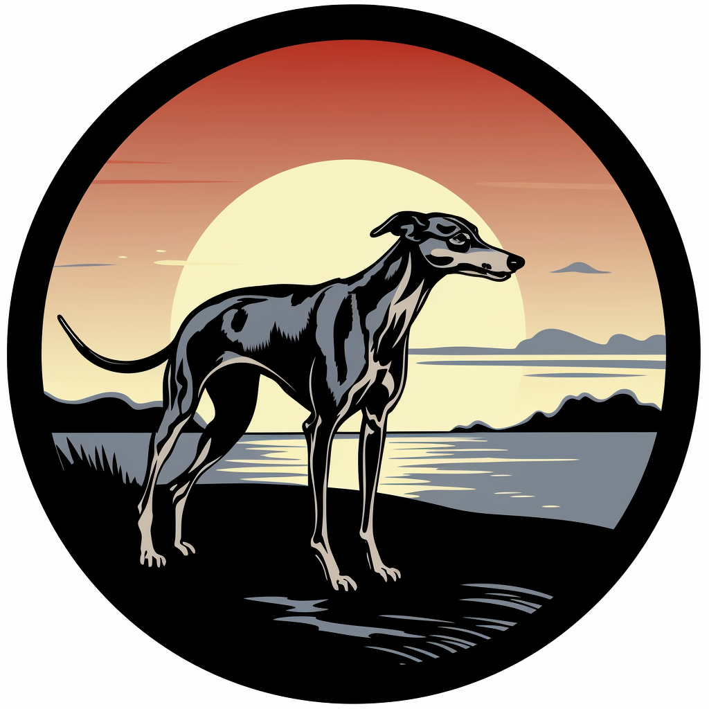 greyhound clipart
