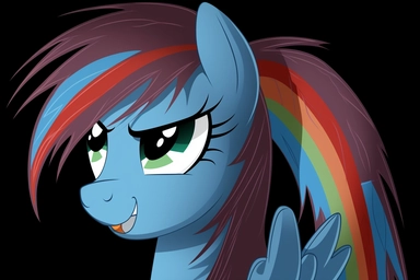 tl.dr my little pony, rainbow dash doodles, png clipart, in the style of dark brown and azure, emphasis on facial expression, light gray and dark crimson, emotionally charged scenes, close-up, hd mod,