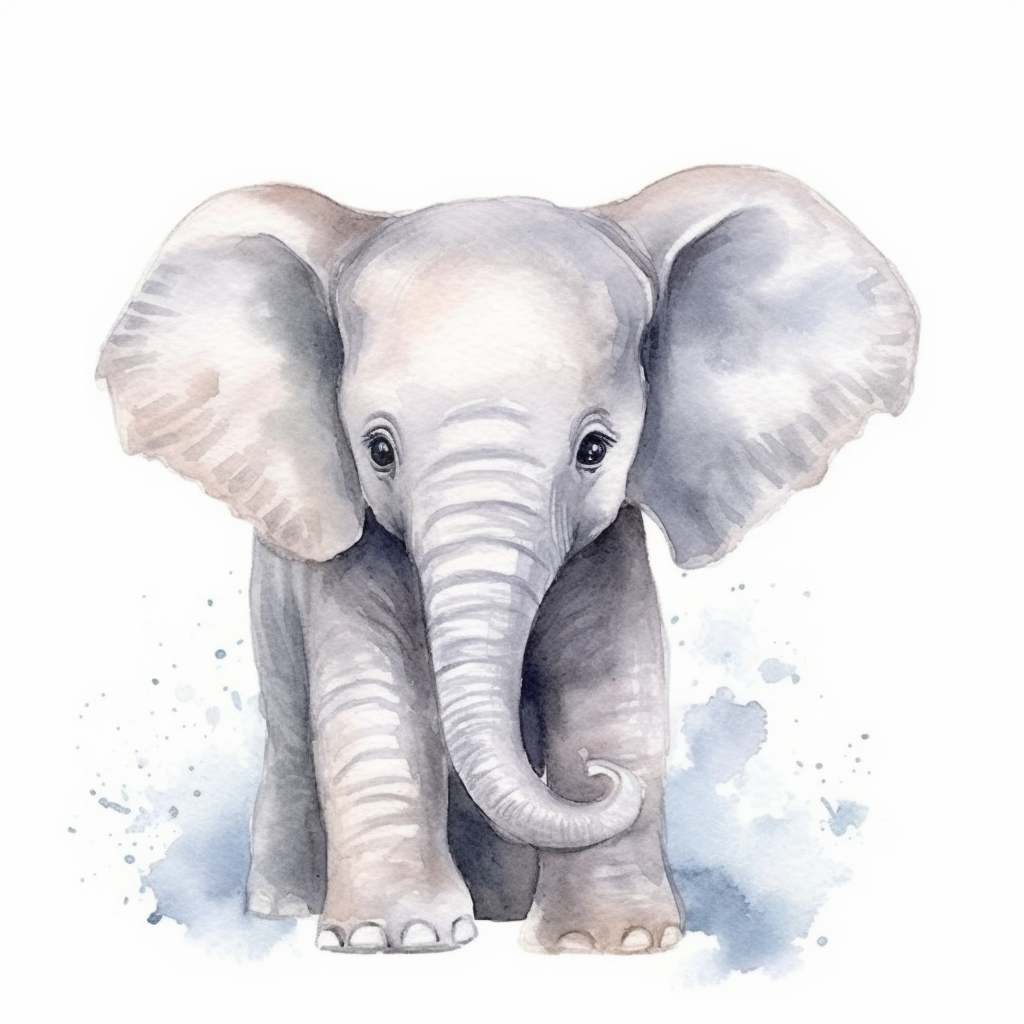 gray elephant cliparts