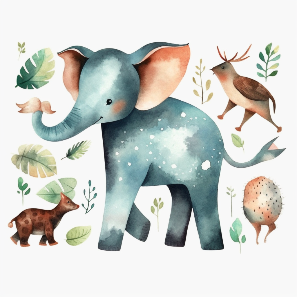 dribbling animal cliparts
