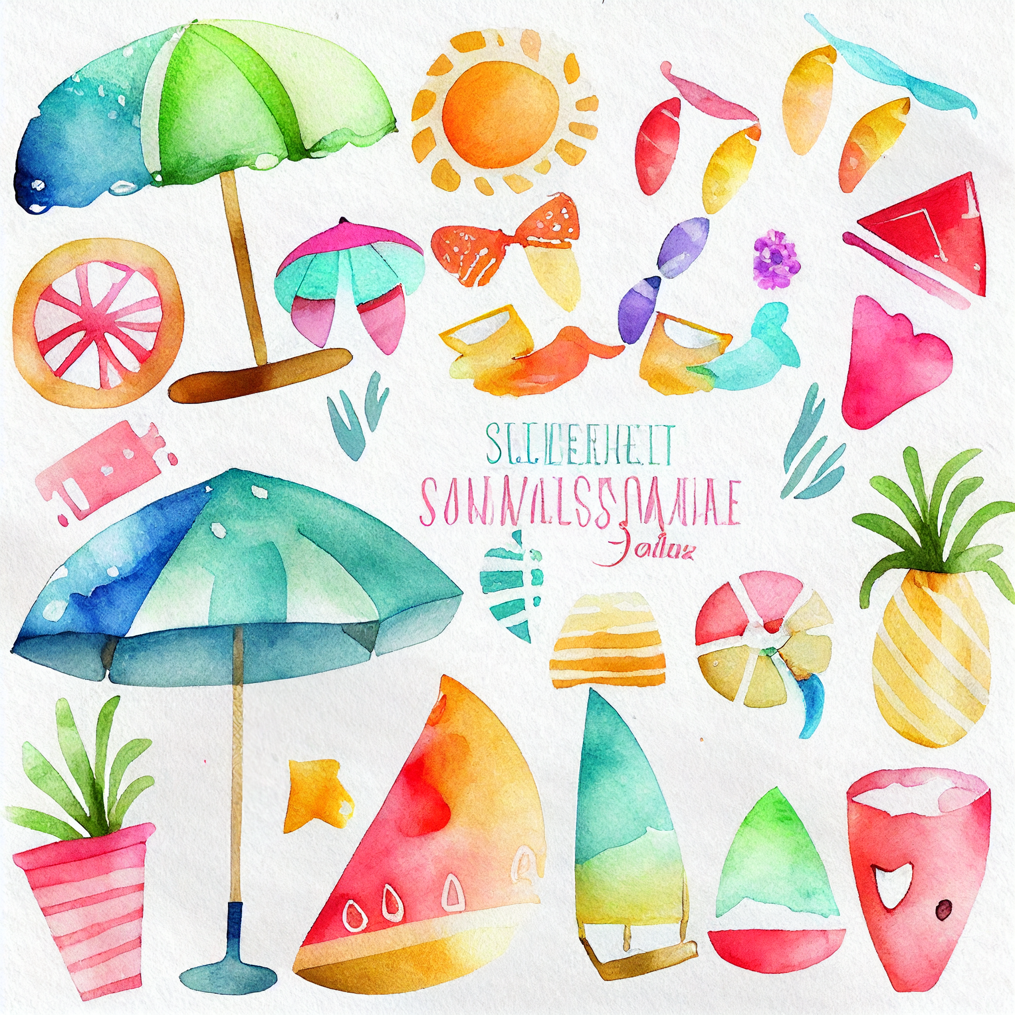 cute sunshine cliparts