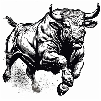 bull comic book stock illustrations, clip art, & cartoons, in the style of graphic black outlines, aaron siskind, martiros saryan, david yarrow, ivory, precisionist