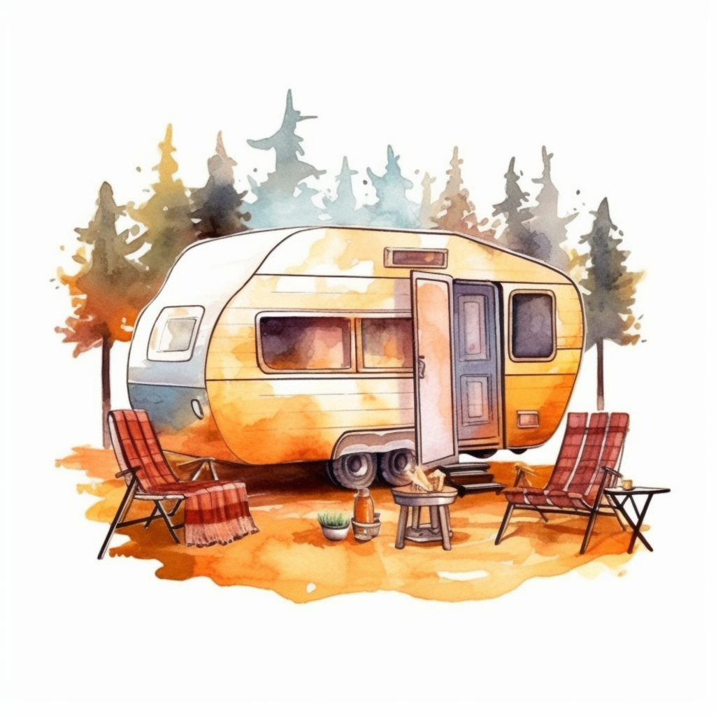 camping table cliparts
