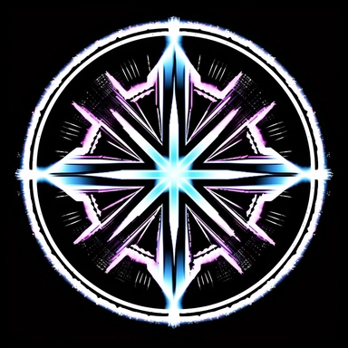 future armies of the forces of light , symbol of the resistance, graphic design round geometric symbol logo in sleek black and white vector 2D, icon, clip art, abstract, symbolic sign, cyberpunk, futuristic , Alien language characters and symbols surround the military style badge