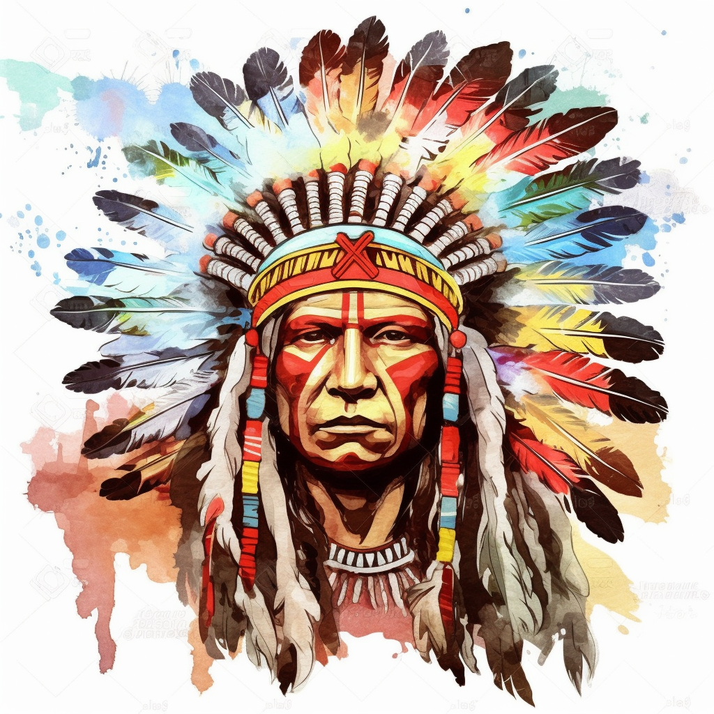 american indian cliparts