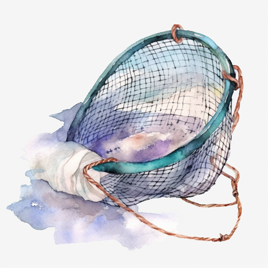 fishing net clipart
