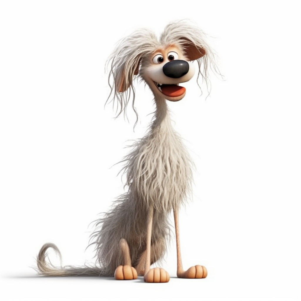 funny dog clipart