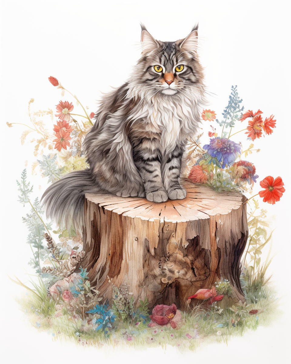 cat sitting cliparts