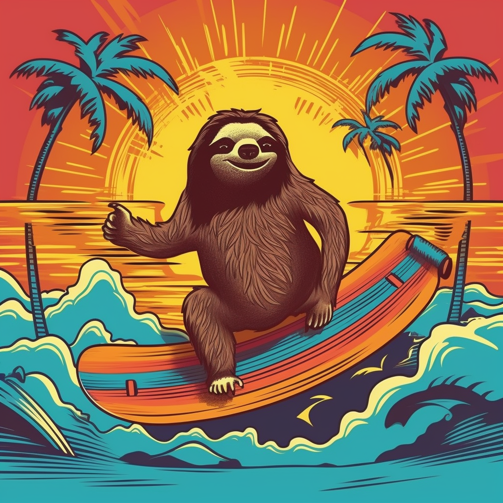 hawaiian surfer cliparts