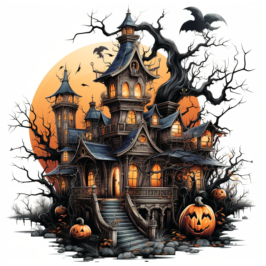 haunted cliparts