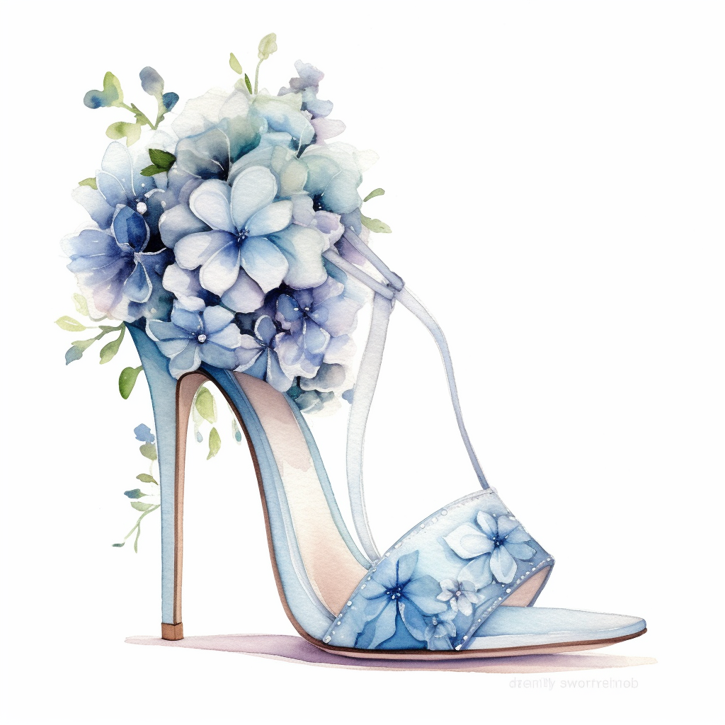 blue wedding cliparts