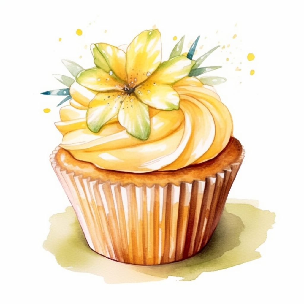 decorative cupcakes cliparts