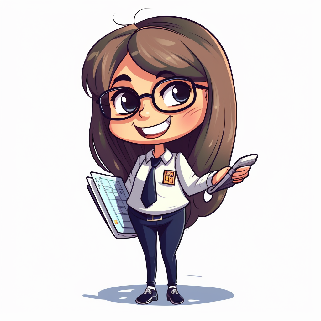 cartoon clerk cliparts