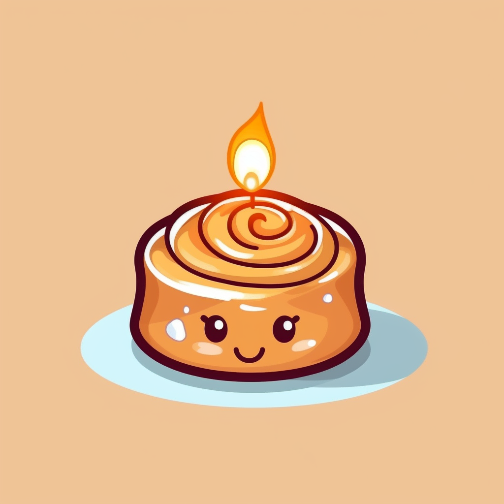 cinnamon roll cliparts