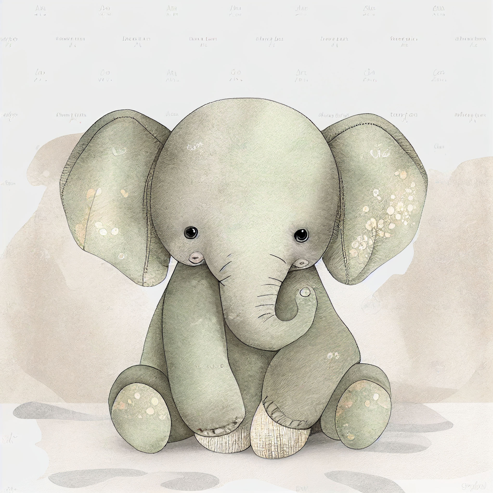 green elephant cliparts