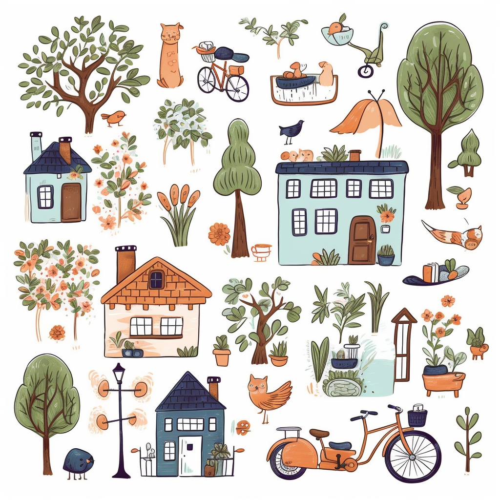 cute lamp cliparts