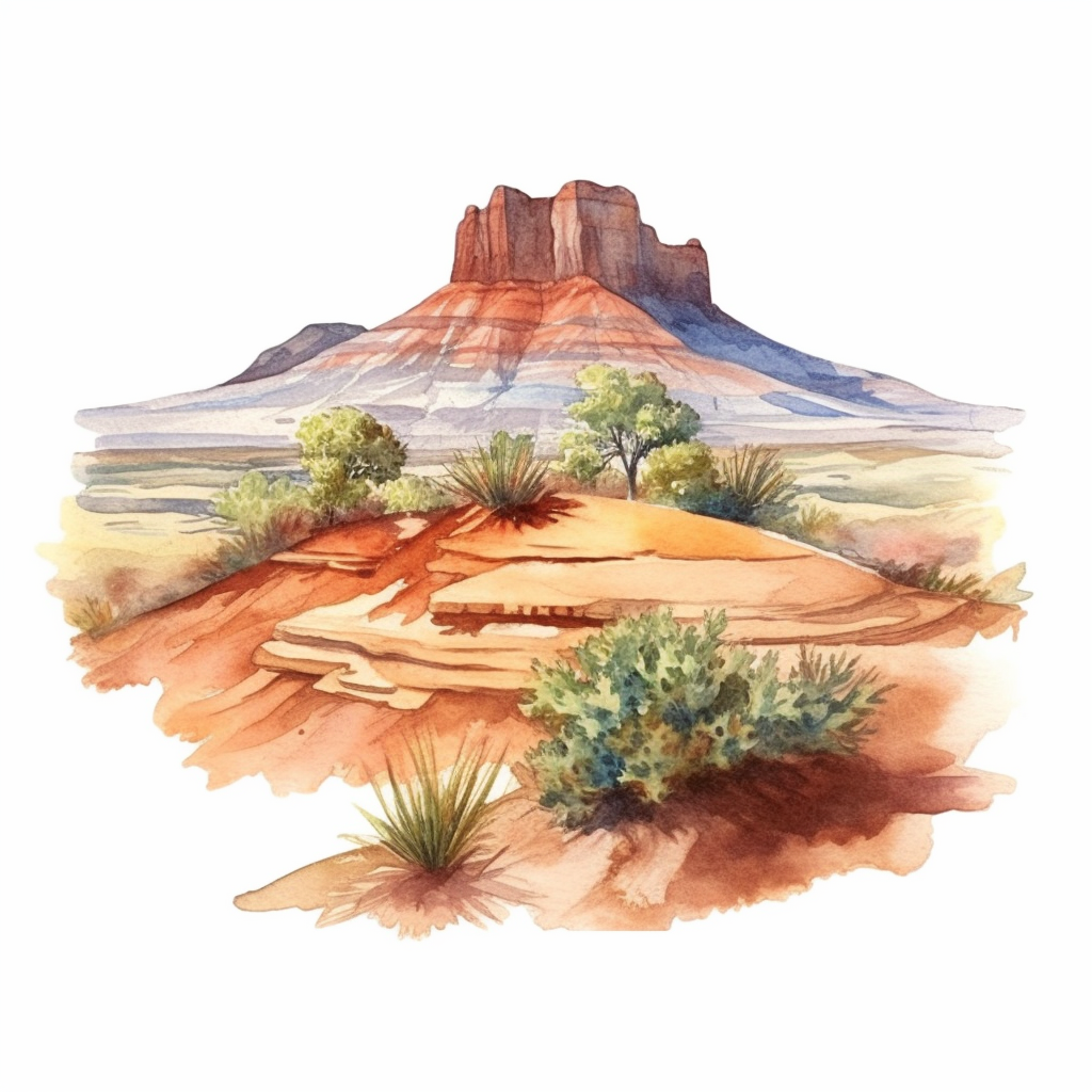 desert shrub cliparts