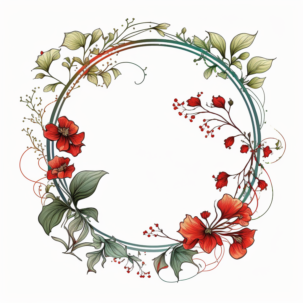 frame circle cliparts