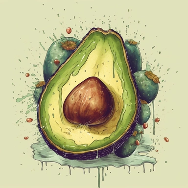 T shirt Vector, Avocado and cream, Watercolor, vector, white background, clipart,flat illustration, Vector, 4K, Art station, digital print, highly detailed clean, A detailed illustration a field,3D vector art, cute , fantasy art, watercolor effect, bokeh, Adobe Illustrator, hand-drawn, digital painting, low-poly, soft lighting, bird's-eye view, isometric style, retro aesthetic, focused on the character, 4K resolution,vector image, photorealistic masterpiece, professional photography flat backgro