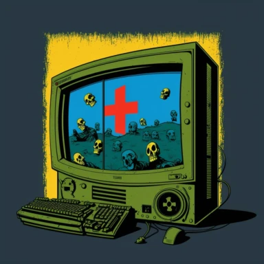 mass extermination in the style of windows xp clipart