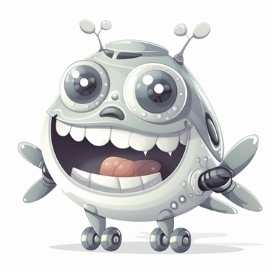 fantasy happy cute airplane mamal face, cartoon, clipart, mascot, isolated on white background