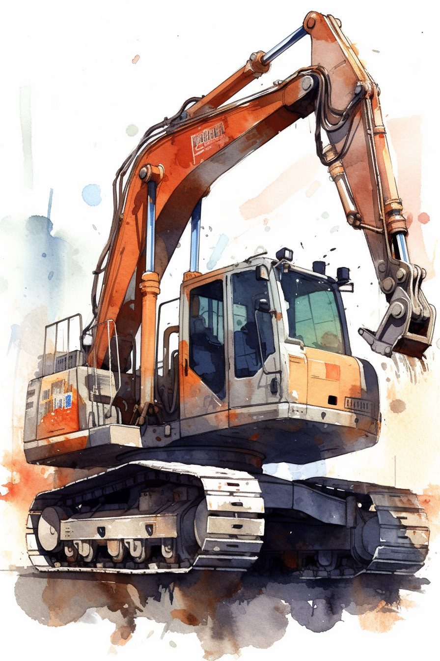 excavator cliparts