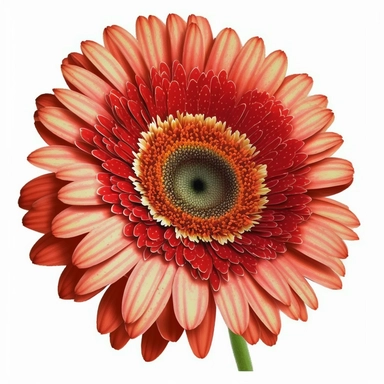 Gerber daisy, clipart