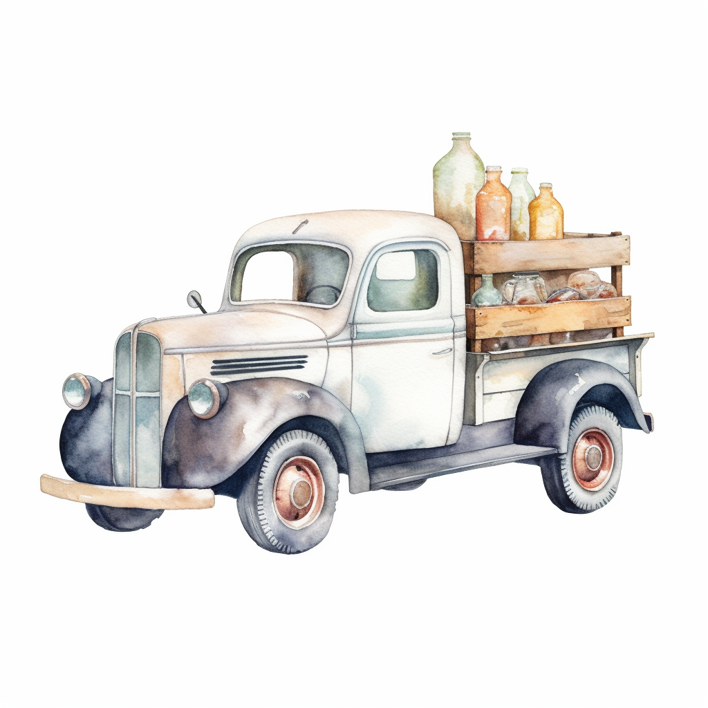 old truck cliparts