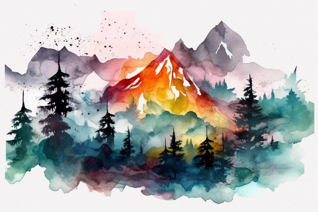 nature scene cliparts