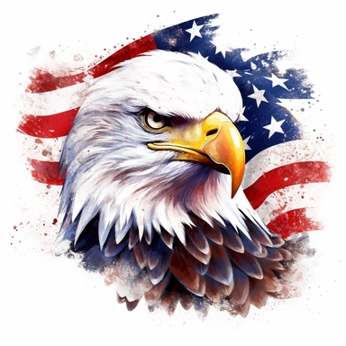 patriotic, freedom, clipart white background