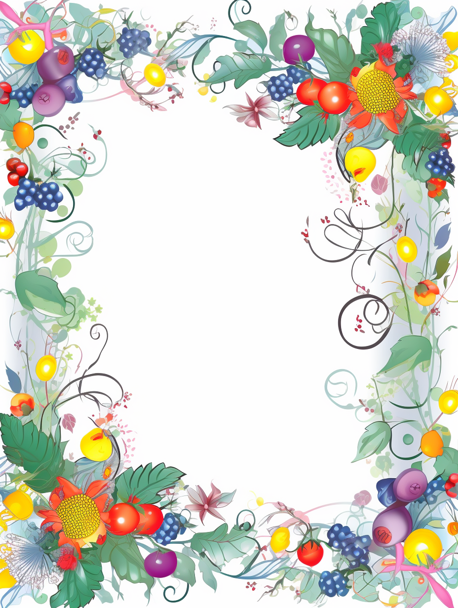 flower berries cliparts