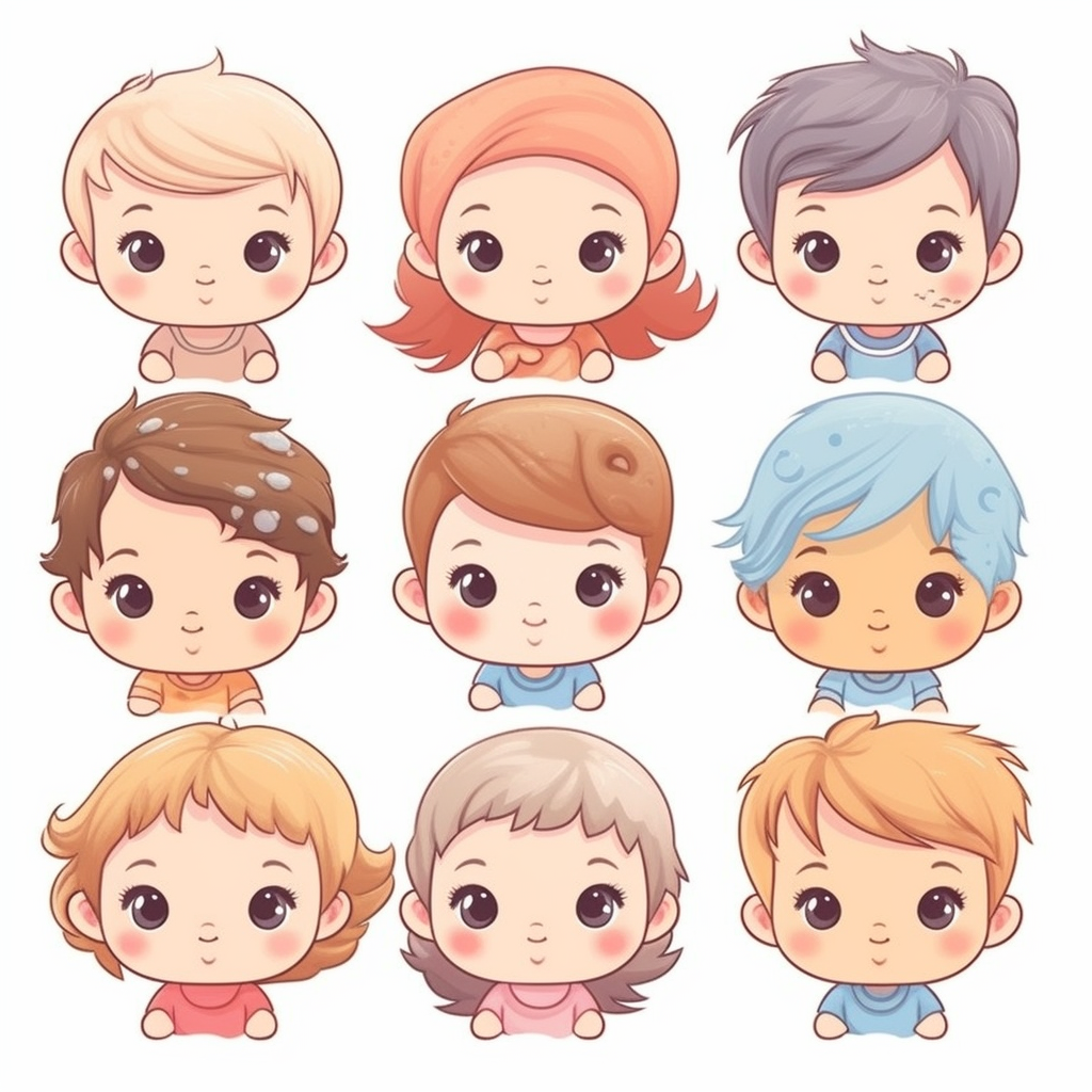 girl baby clipart