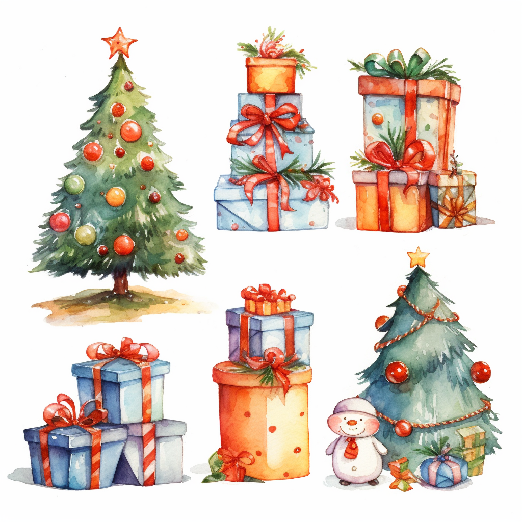 cartoon christmas clipart
