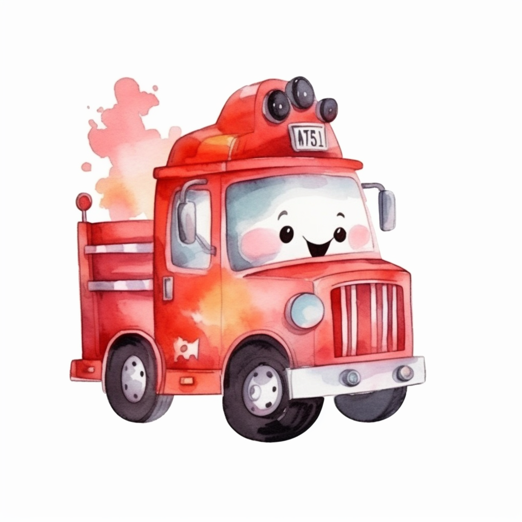 firetruck clipart